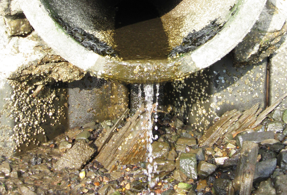 Sewer Outlet