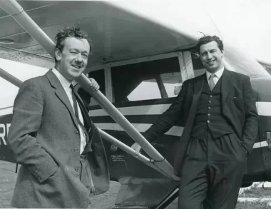 Jon Britten (left) And Desmond Norman (right) In 1966