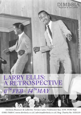 Larry Ellis Exhibition Poster 2023