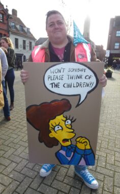 Teachers' Strike Portrait