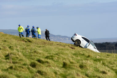 20230402 Car Over Cliff Freshwater Bay 05