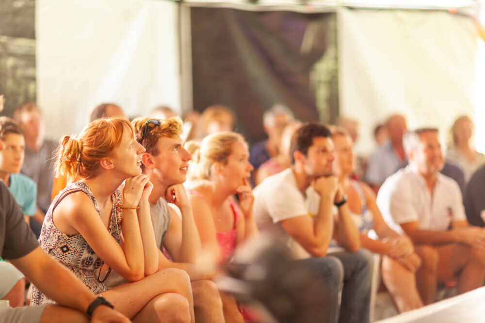 Audiences In The Magpie - Photo By Julian Winslow