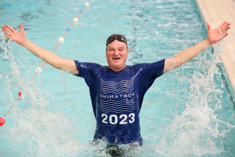 Cruk Julian Kirkman-page Hopes People Will Take The Plunge And Sign Up To Swimathon 2023