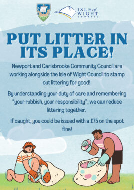 Illustrative Don't Trash Your Planet Poster - 1