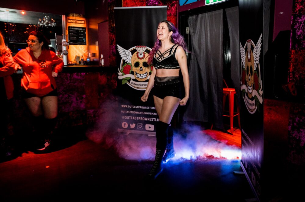 Outcast Wrestling Luna Trix