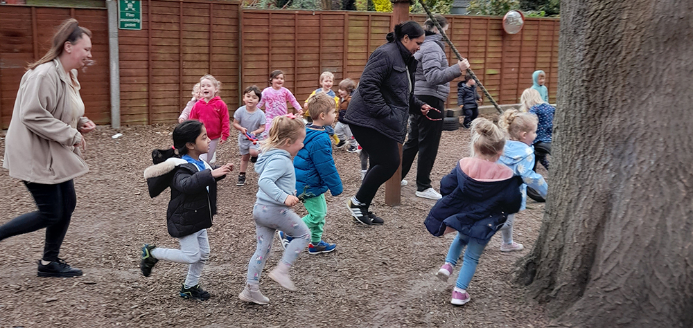 Tops Taking Part In The Daily Mile