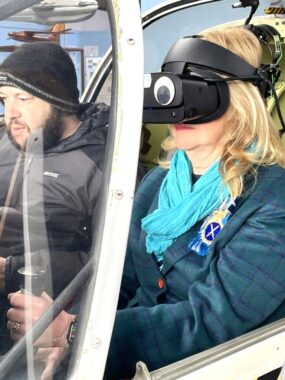 Wam - Kay Marriot Takes A Flight In Vr Simr - April 2023[19718]