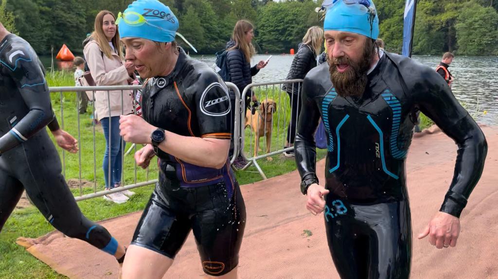 Ben Johnson - Xterra England Triathlon Swim - 13-05-2023