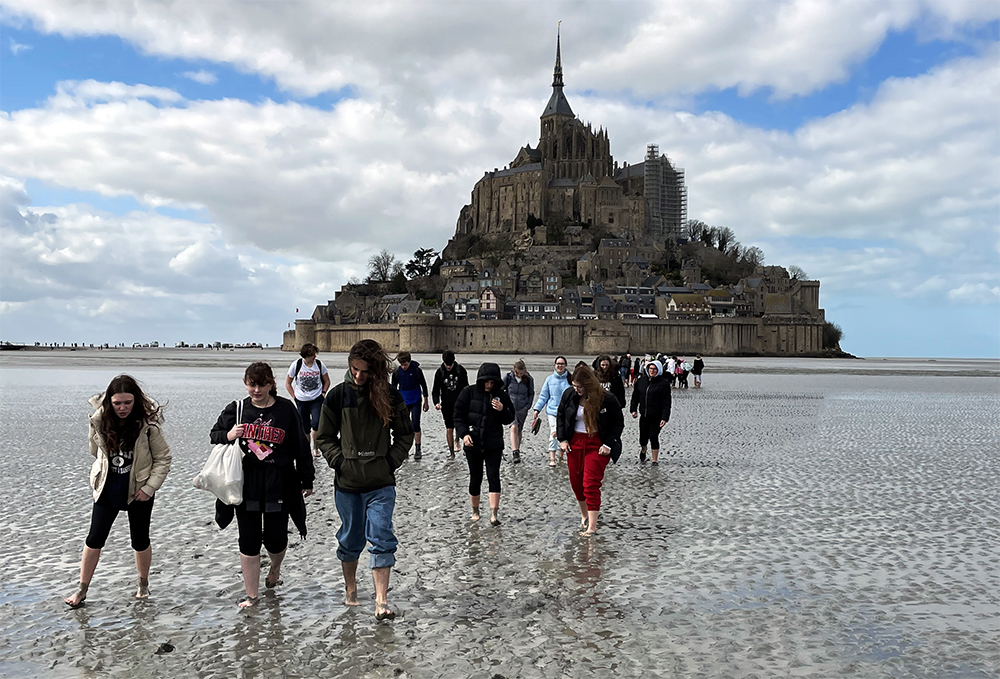 Cowesstudentsnormandy