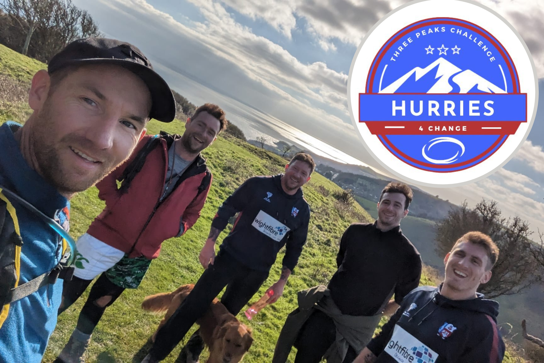 Hurries4change Selfie With Logo