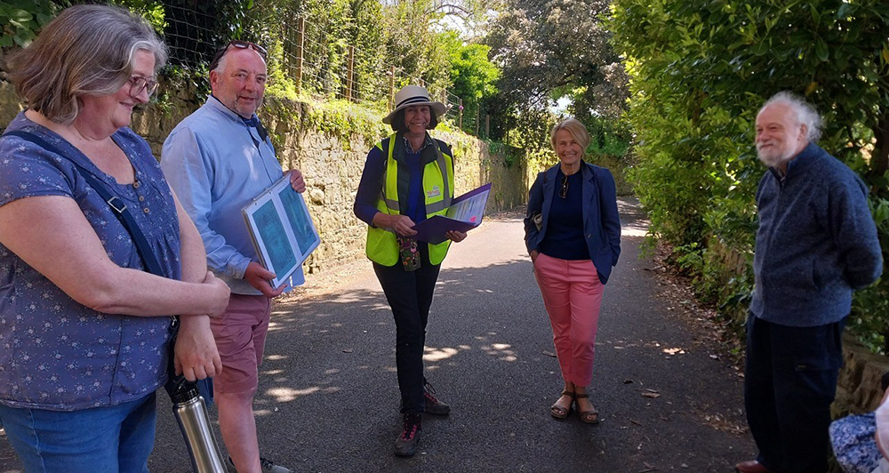 Ian Dickens-left Sue Lowday-centre Stephen Day-right