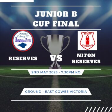 Junior B Cup Final