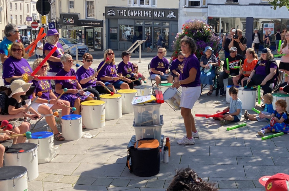 Viva Carnival Drumming Group Performing In Ryde Last Year