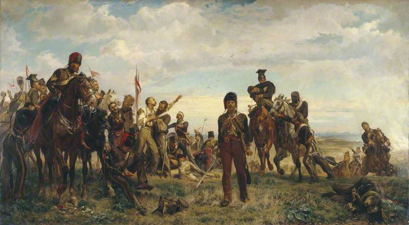Butler, Elizabeth Southerden Thompson, 1846-1933; Balaclava