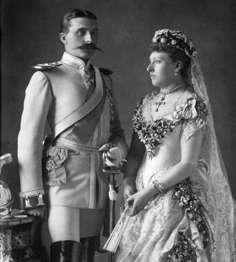 Prince Henry And Princess Beatrice In Their Wedding