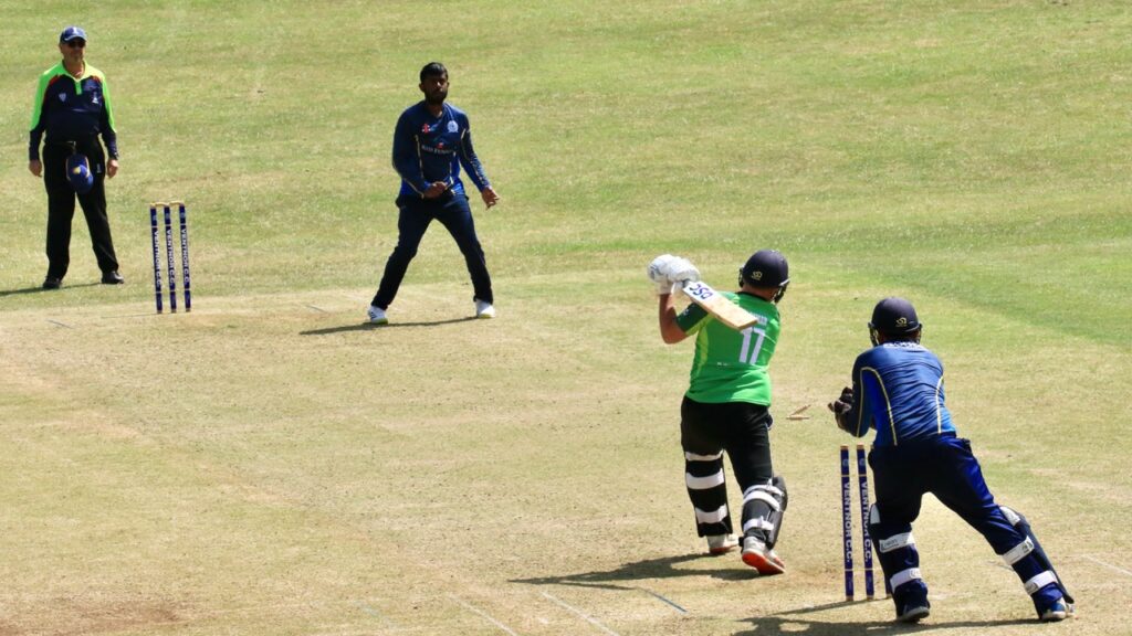 Dineth Thimodya In Action For Ventnor