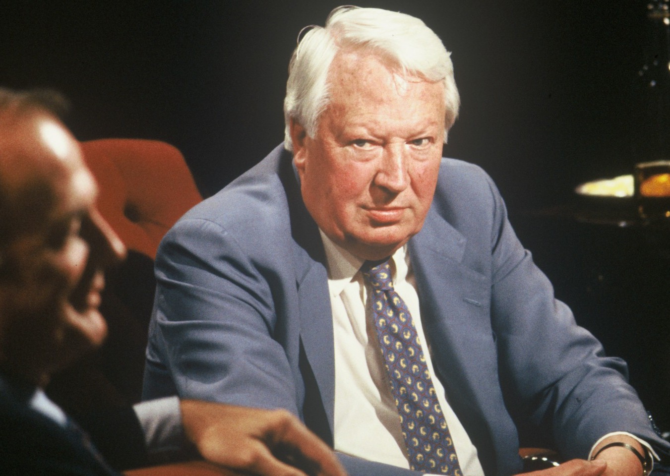 Edward Heath Appearing On 'after Dark', 10 June 1989