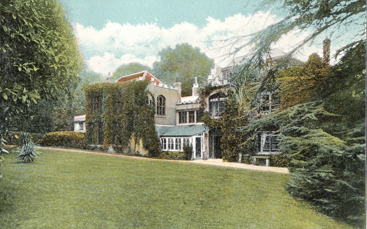 Farringford - Lord Tennyson's Residence - C1910 - Project Gutenberg Etext 17296