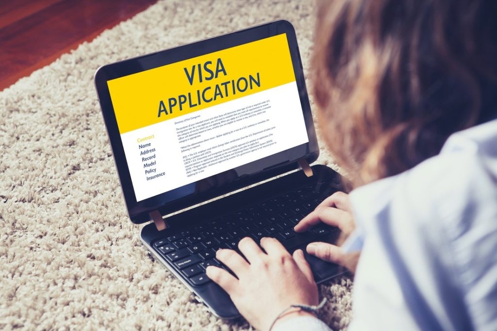 Visapplicationstock