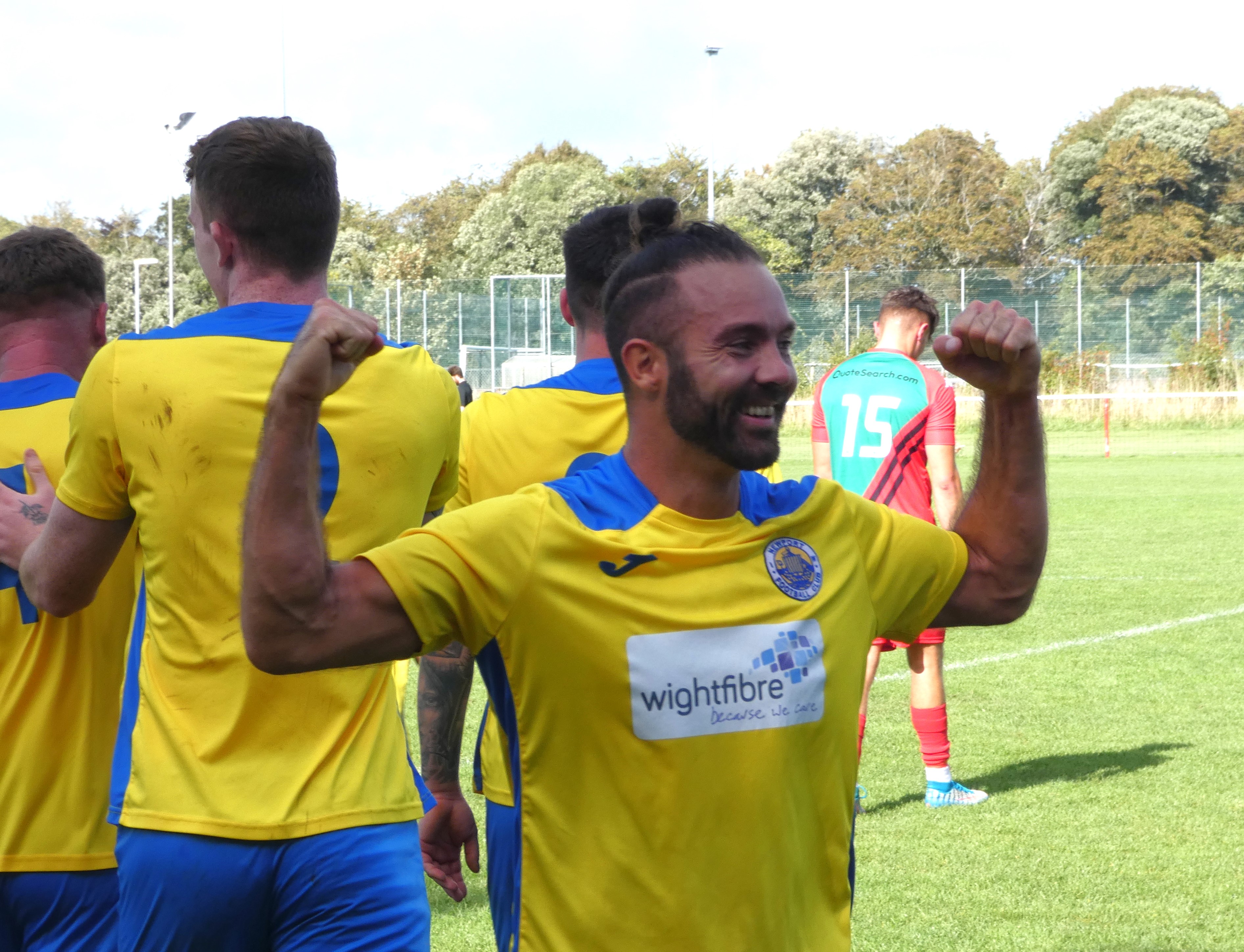 Josh Younie Goal Celebration