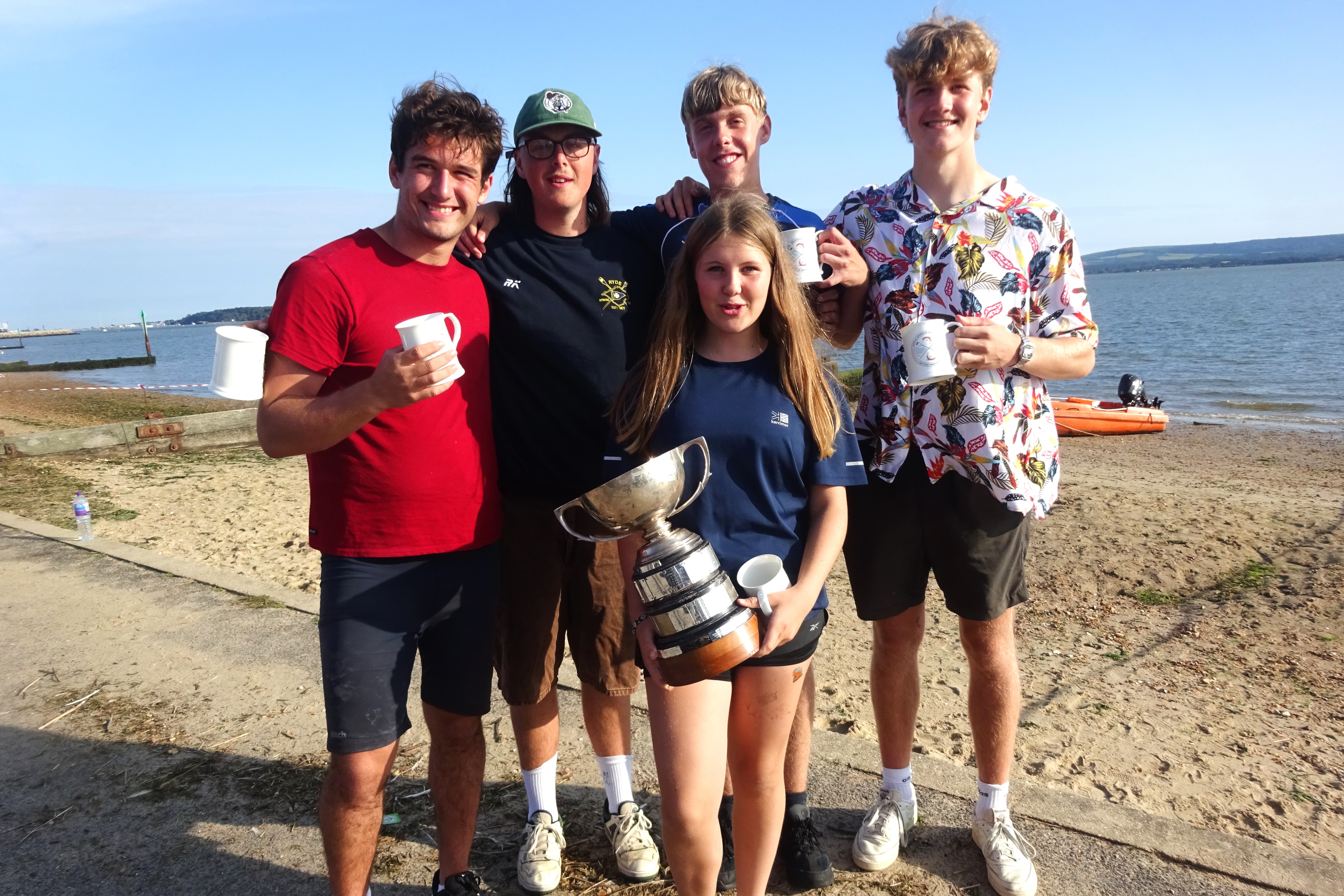 Ryde's Winning Coastal Junior Four