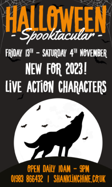 Shanklin Chine Halloween 2023 Island Echo Dmpu 157-1971