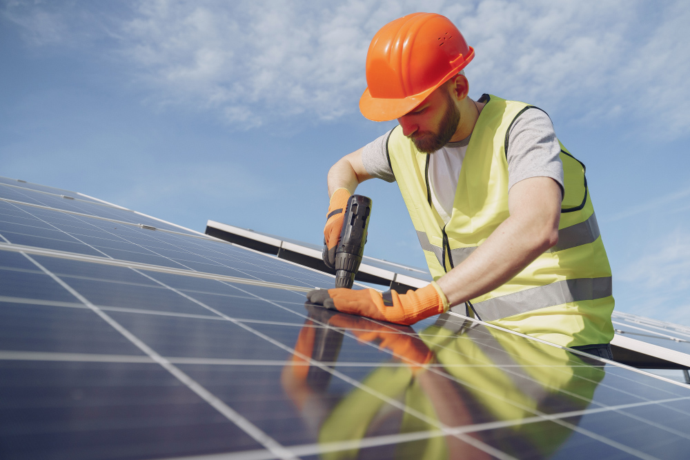 Alternative Energy Ecological Concept.