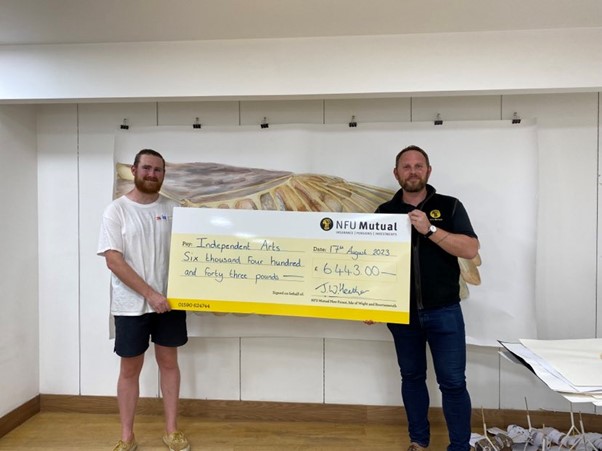Indy Arts Cheque Nfu