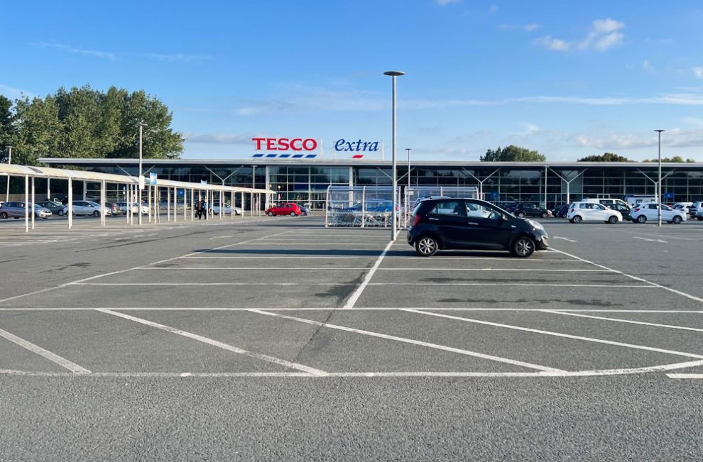 TESCO SUPERMARKET CAR PARK SET TO BE RESURFACED IN OCTOBER Isle Of 