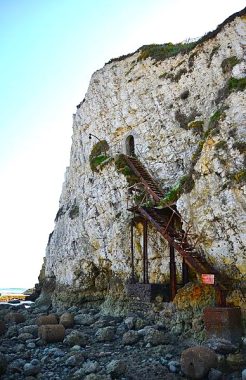 Cliff Tunnel Access, Freshwater Bay, Isle Of Wight Adrian Farwell