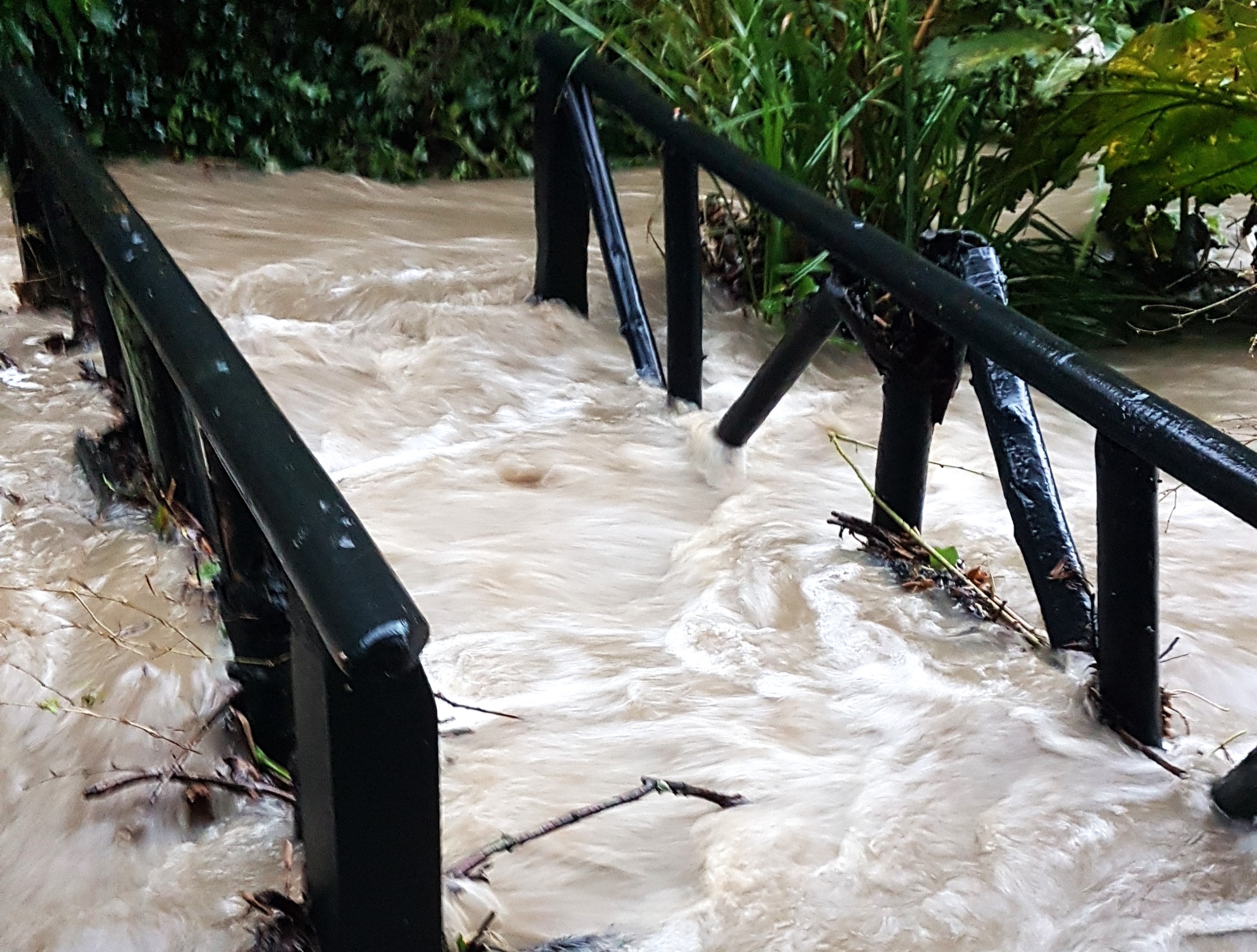 Shanklin Chine Flooding