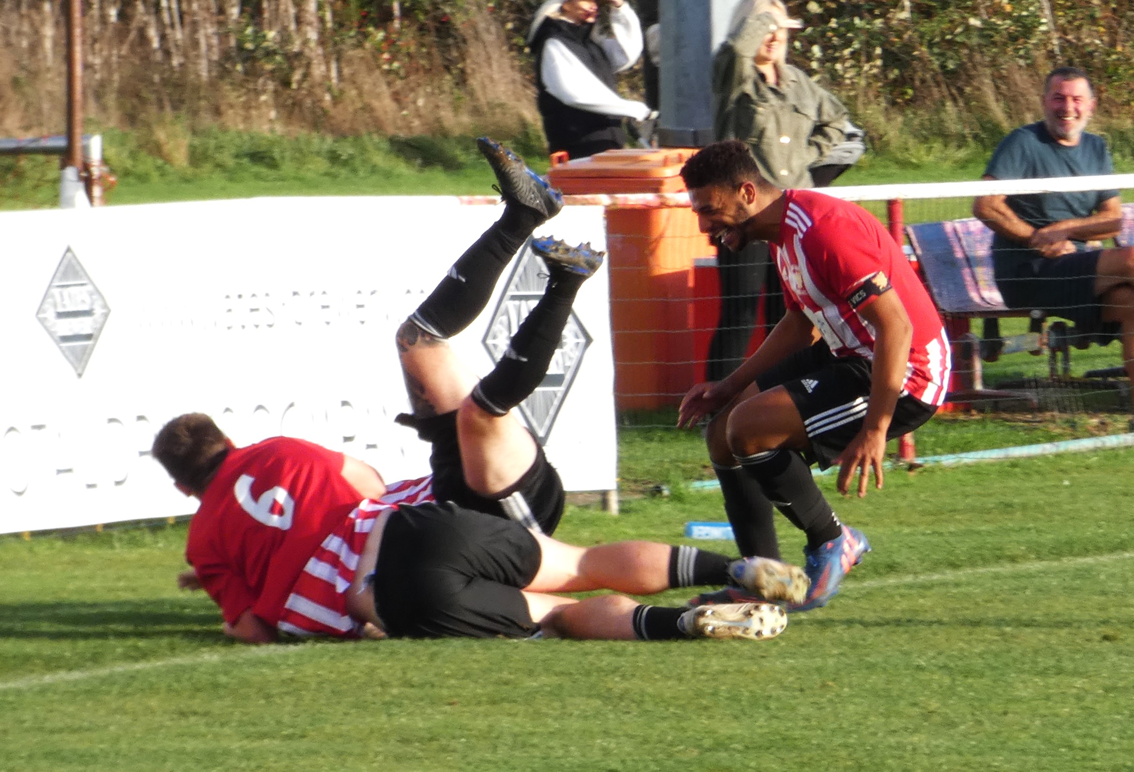 Vics Goal Celebration