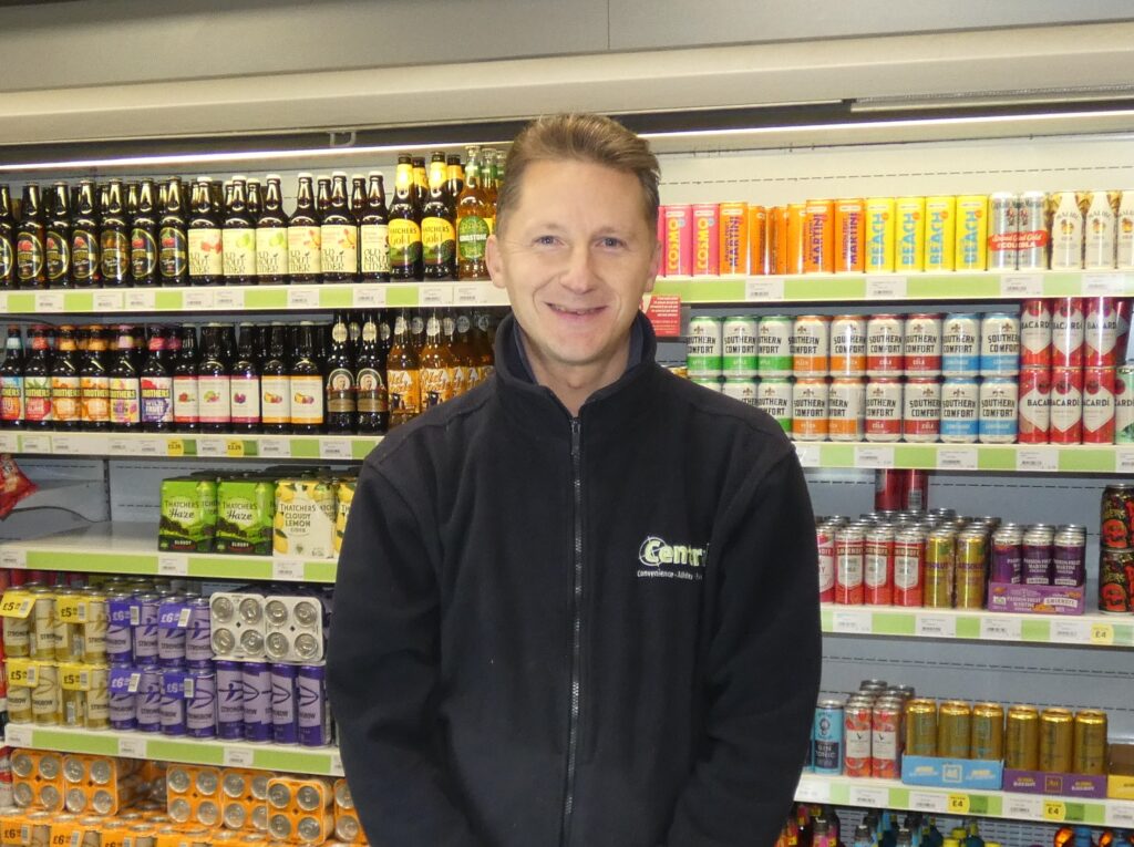 Store Manager Justin Cook