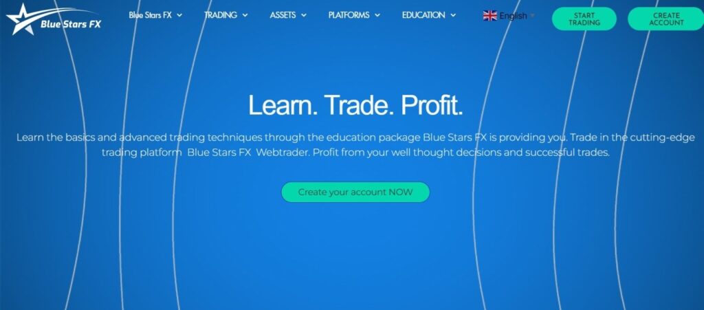 Blue Stars FX website