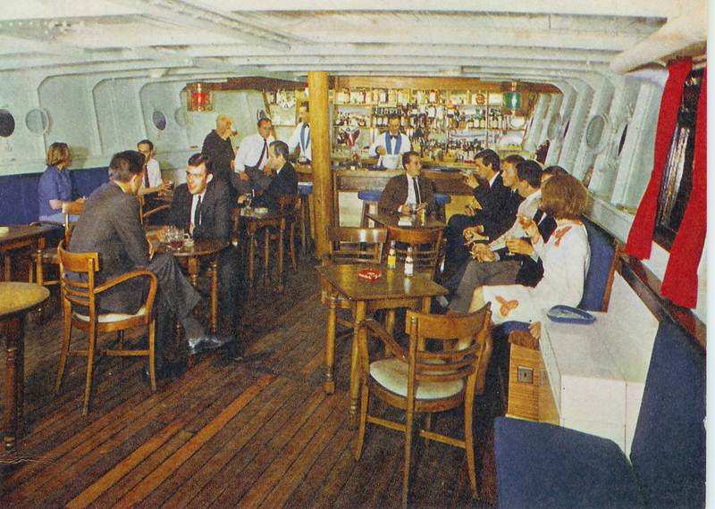 Mwdway Queen (inside) Photo Medway Queen Preservation Society