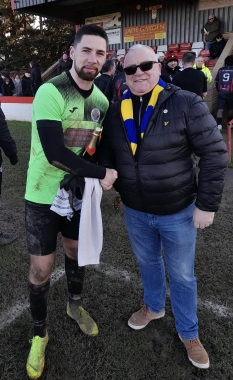 Man-of-the-match Leon Pitman