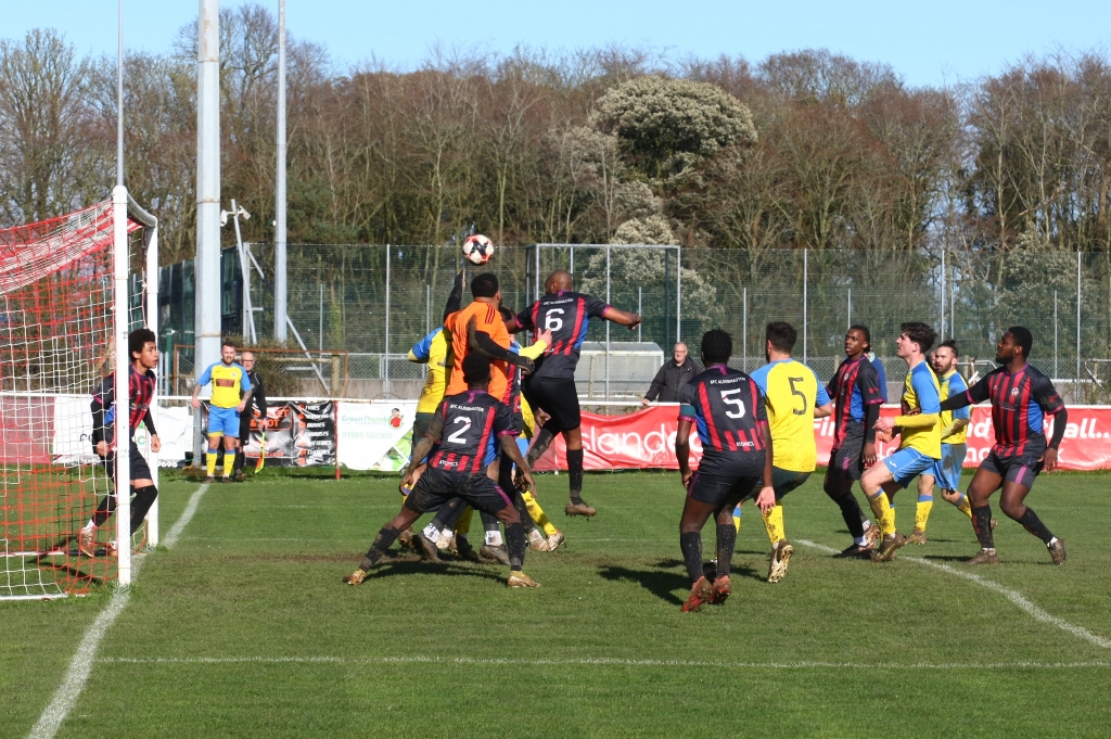 Port V Aldermaston Corner