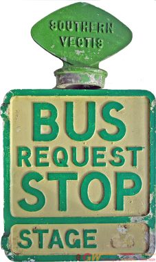 Early Southern Vectis Bus Stop