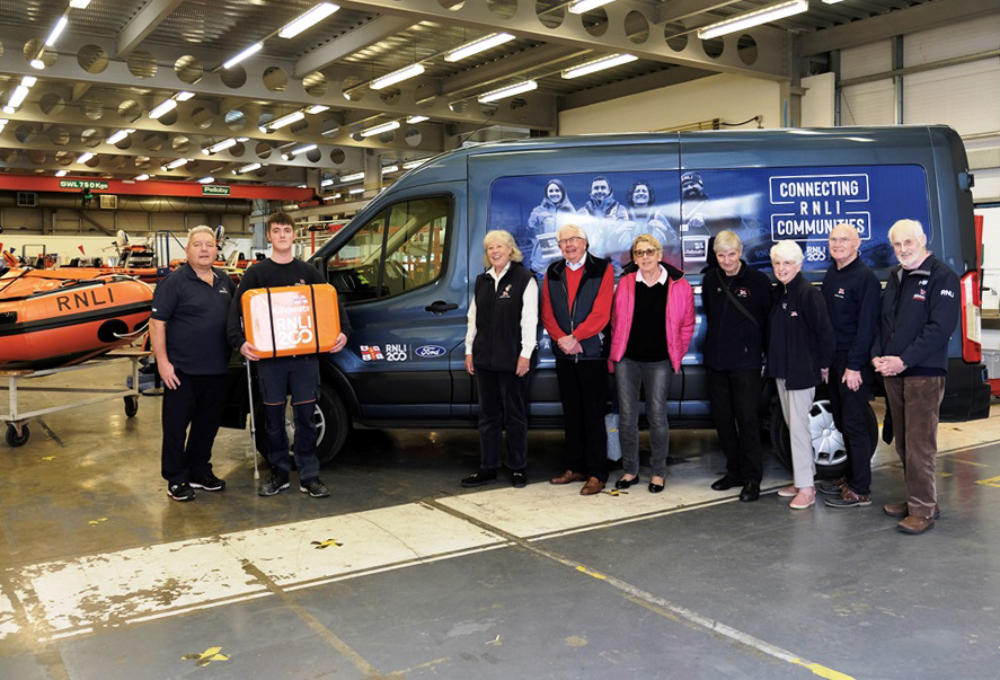 Rnli Scroll Signing On The Isle Of Wight - 21 And 22 March 2024
