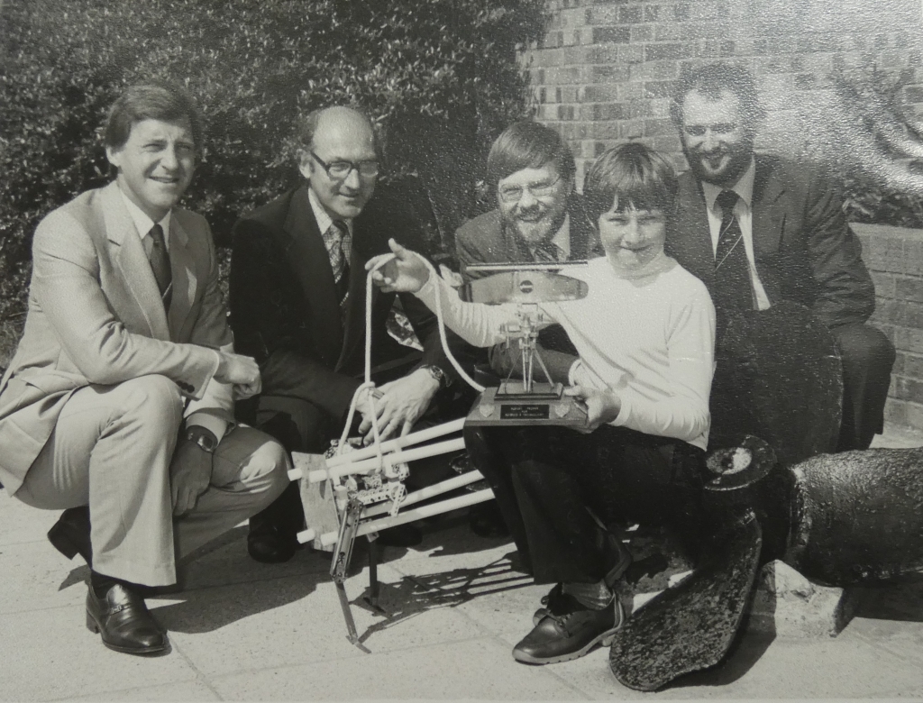 Plessey Award David Schofield (1982)