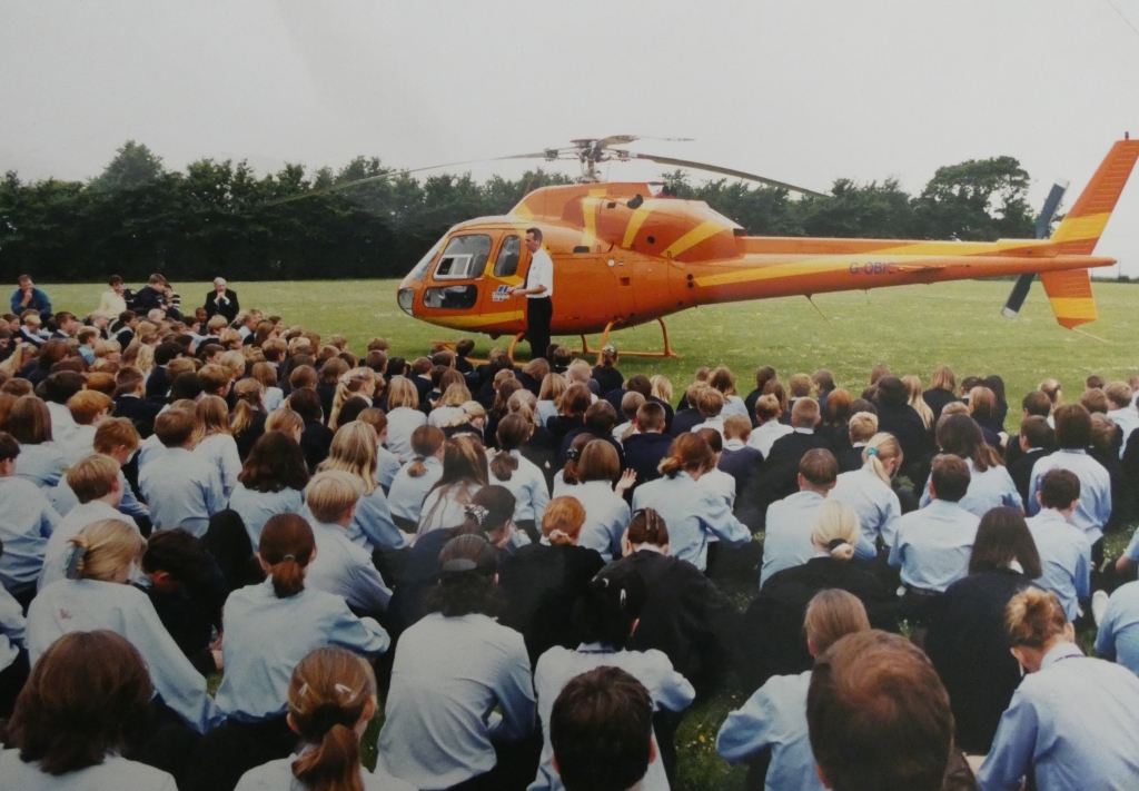 Solent Middle School Helicopter