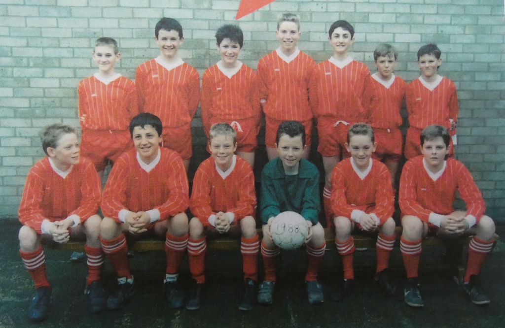 Football Team With Bradbury