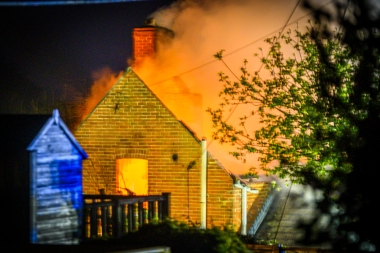 20240507 Gaggerhill Lane Brighstone House Fire 07