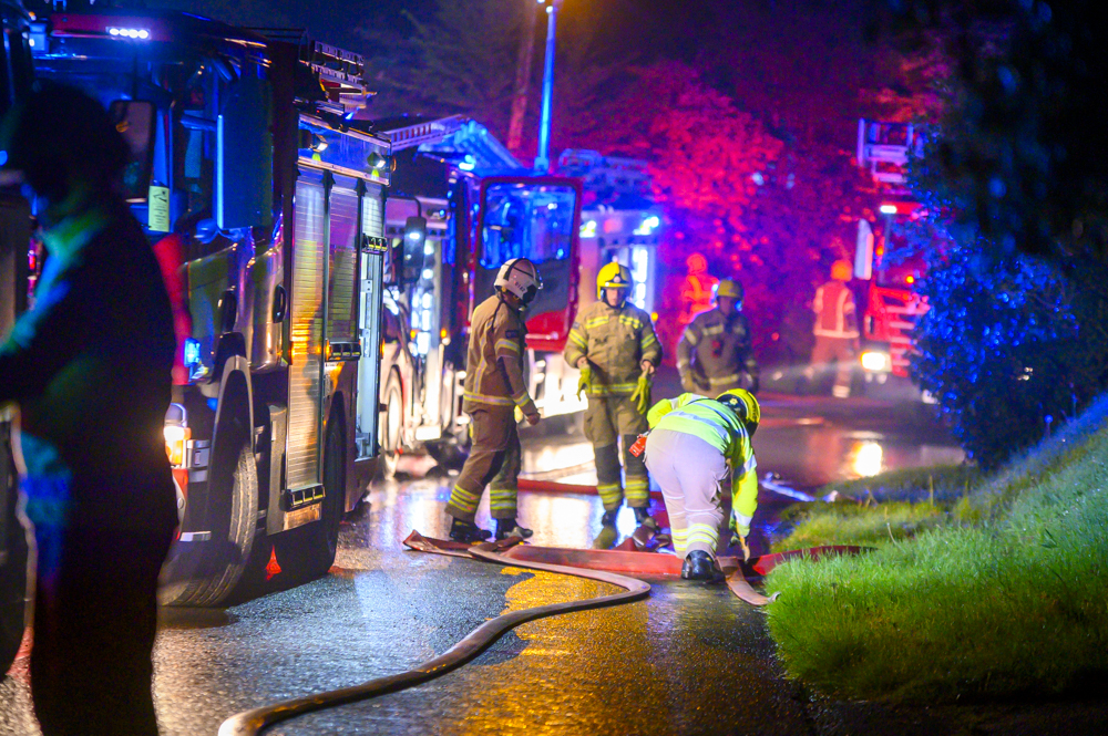 20240507 Gaggerhill Lane Brighstone House Fire 08