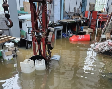 Ryde Bus Museum Flood