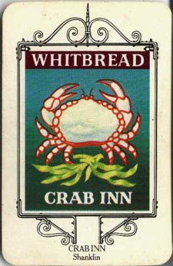 Crab Inn Shqanklin (sign)