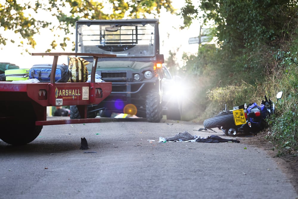 WITNESS APPEAL TO SERIOUS MOTORCYCLE CRASH IN ADGESTONE LAUNCHED BY POLICE