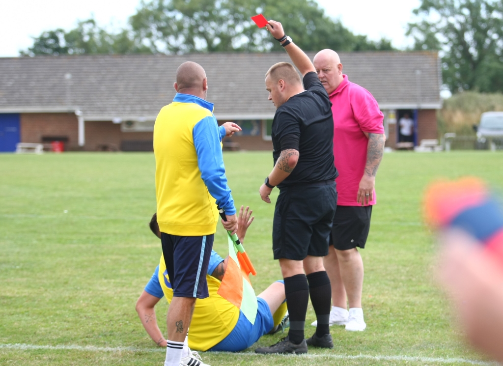 Kyle Drew Red Card
