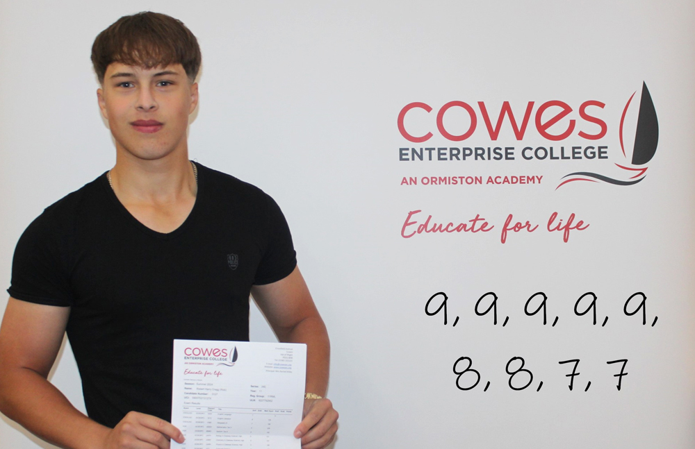 Robert Cragg Cowes Enterprise College