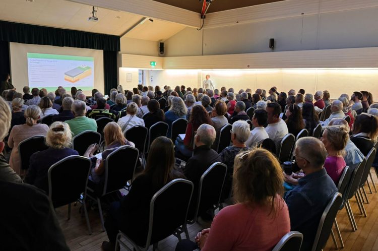 RESIDENTS PACK OUT NEWPORT MEETING OPPOSING EXXONMOBIL’S PIPELINE PLANS